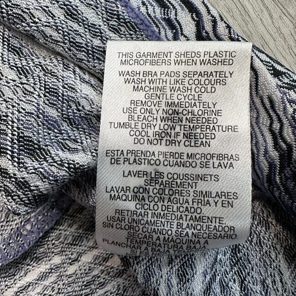 WMNS MPG Athletic Sporty Dress Purple Black w/Pockets Knee Length M Racerback - Picture 11 of 11